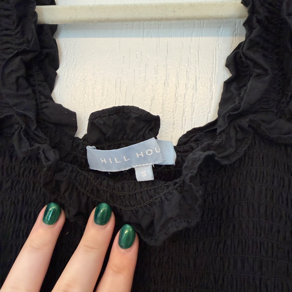 Hill House Ellie Smocked Dress, S - Picture 6 of 11